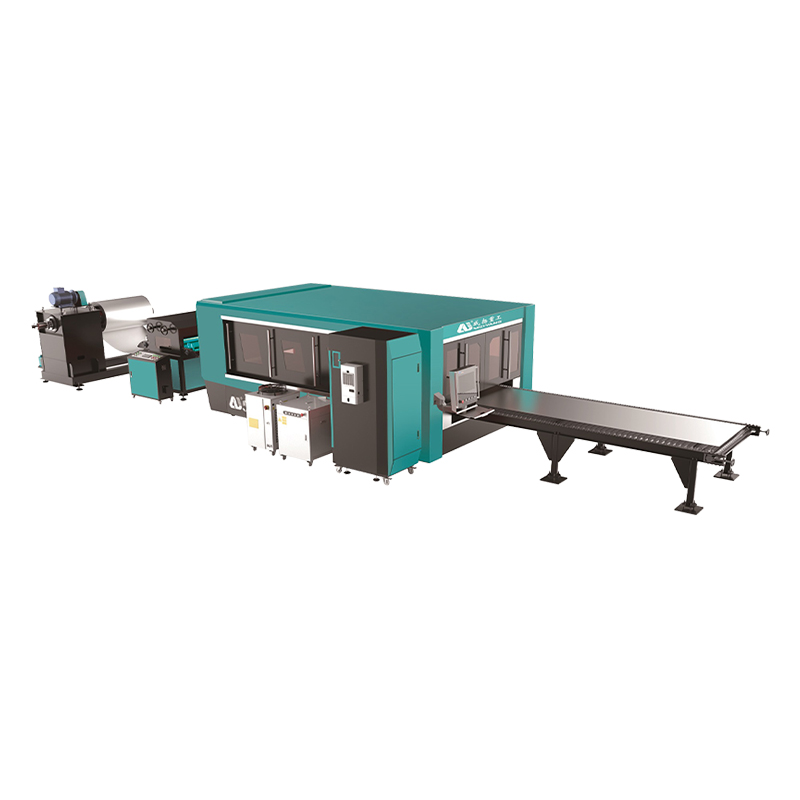 Coil material cutting laser cutting machine