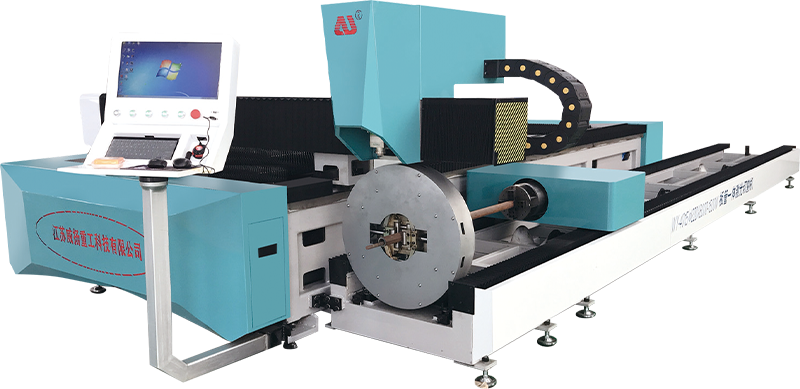 Plate and tube integrated laser cutting machine