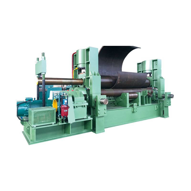 Three-roller plate bending machine