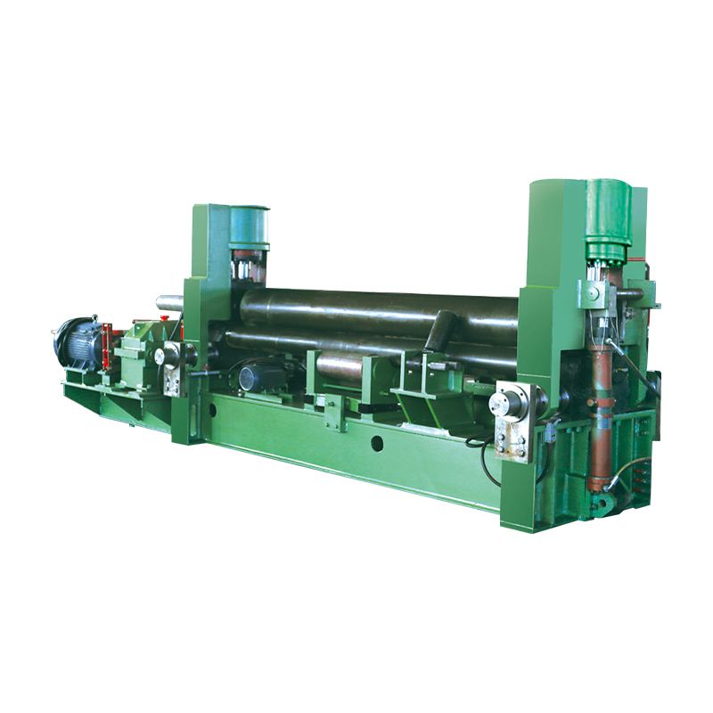 Three-roller plate bending machine